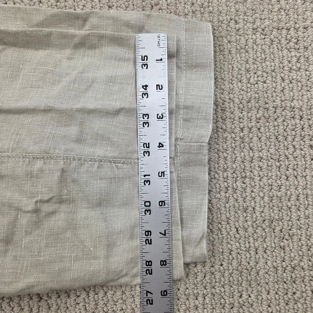 Tommy Bahama Relax Mens 40x32 Light Gray 100% Linen Pants